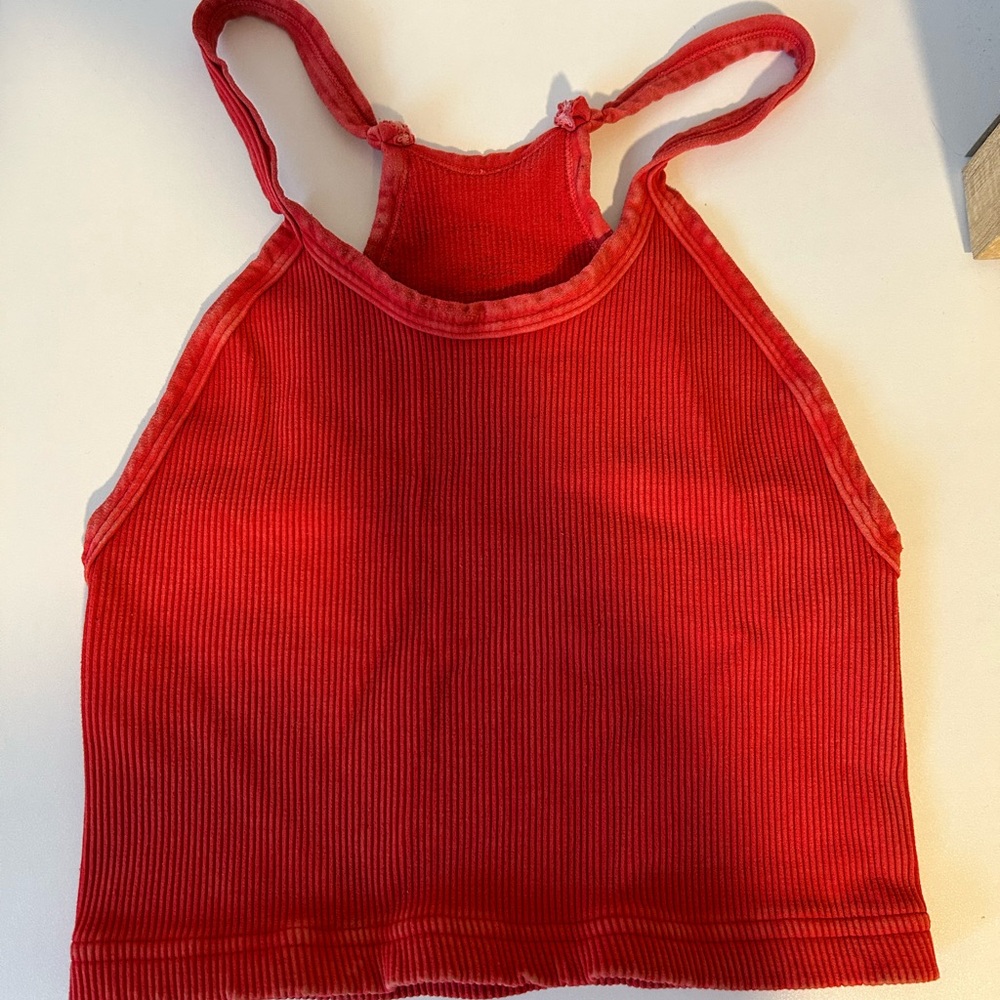 Free People Movement Happiness Runs Crop Tank Medium/Large